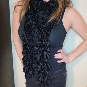 Black scarf